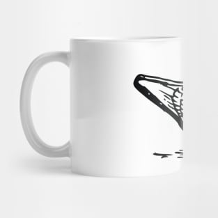 Pigeon Hand Drawn Mug